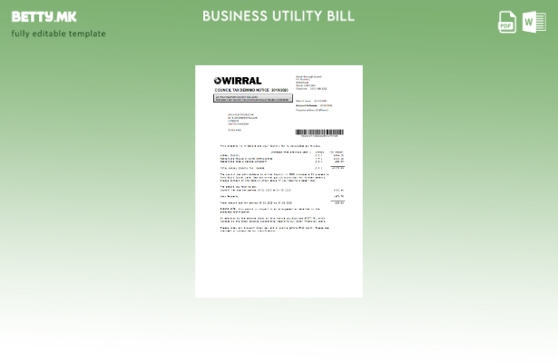 Бизнис законот за данок на Советот на Wirral